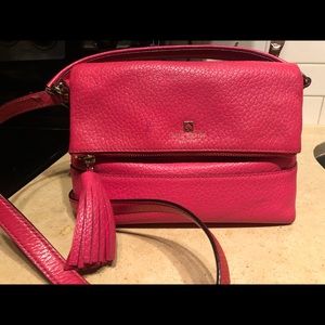Hot pink genuine Kate spade bag